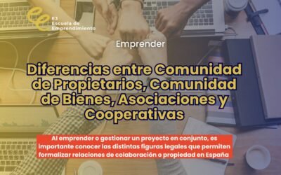 Diferencias entre Comunidad de Propietarios, Comunidad de Bienes, Asociaciones y Cooperativas