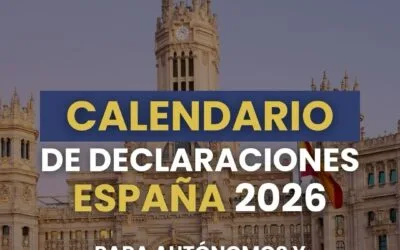 Calendario orientativo de declaraciones 2026 en España